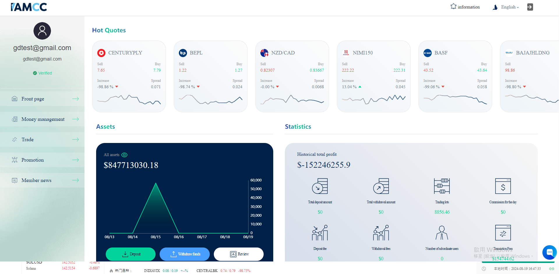 XTrad6 Forex Copy Trading Ponzi Demo Station